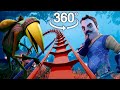 360° VR Hello Neighbor 2 - Roller Coaster