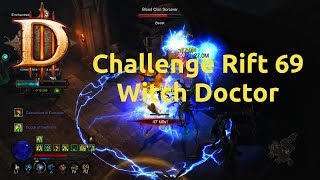 Diablo 3 - Challenge Rift - Challenge 69 - Witch Doctor - Failed