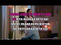 O Bedardeya KARAOKE Tu Jhoothi Main Makkar 2023