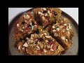 Atta Dryfruit Cake Recipe - Shaandaar taste