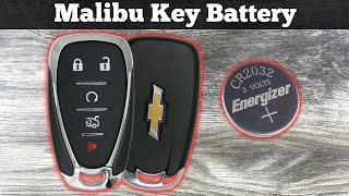 2016 - 2024 Chevy Malibu Key Fob Battery Replacement - How To Replace Change Malibu Remote Batteries