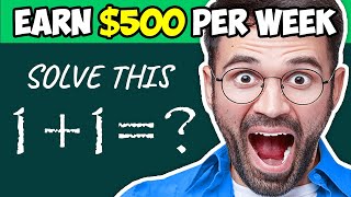 Earn $500 Just By Playing SIMPLE Math Games! (Make