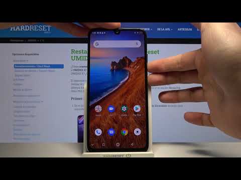 Cómo hacer captura de pantalla en UMIDIGI X - tomar captura