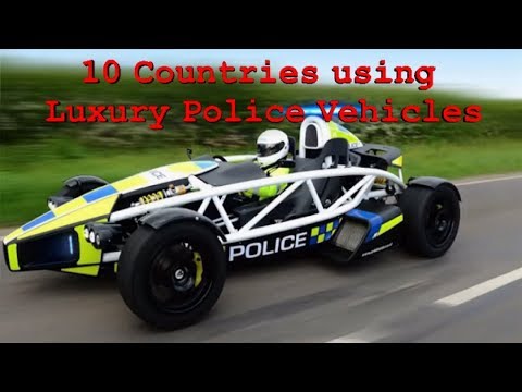 Worlds Fastest Police Car || Ten Luxury Police Cars || Most Popular Police Vehicles