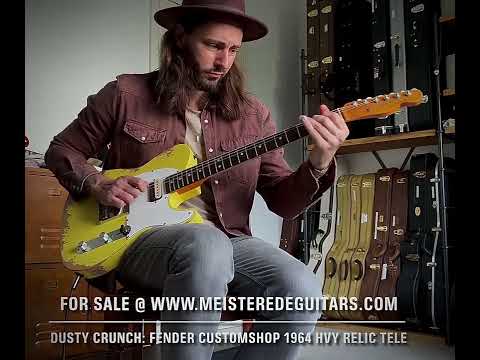 Fender Custom Shop 1964 HS Tele Heavy Relic Grafitti Yellow, Aus Erstbesitz! Custom Color, SD Neck Humbucker uvm. 2021 - Grafitti Yellow Relic image 26