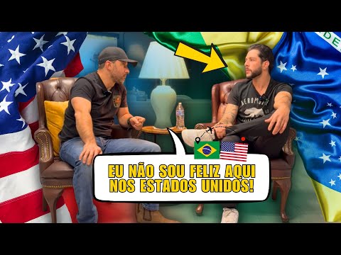 EU NÃO SOU FELIZ AQUI!  A Confissão Forte de Um Brasileiro Tentando Vencer nos EUA