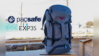 Pacsafe EXP35 Anti-Theft Travel Backpack: The Vault Of Travel Backpacks