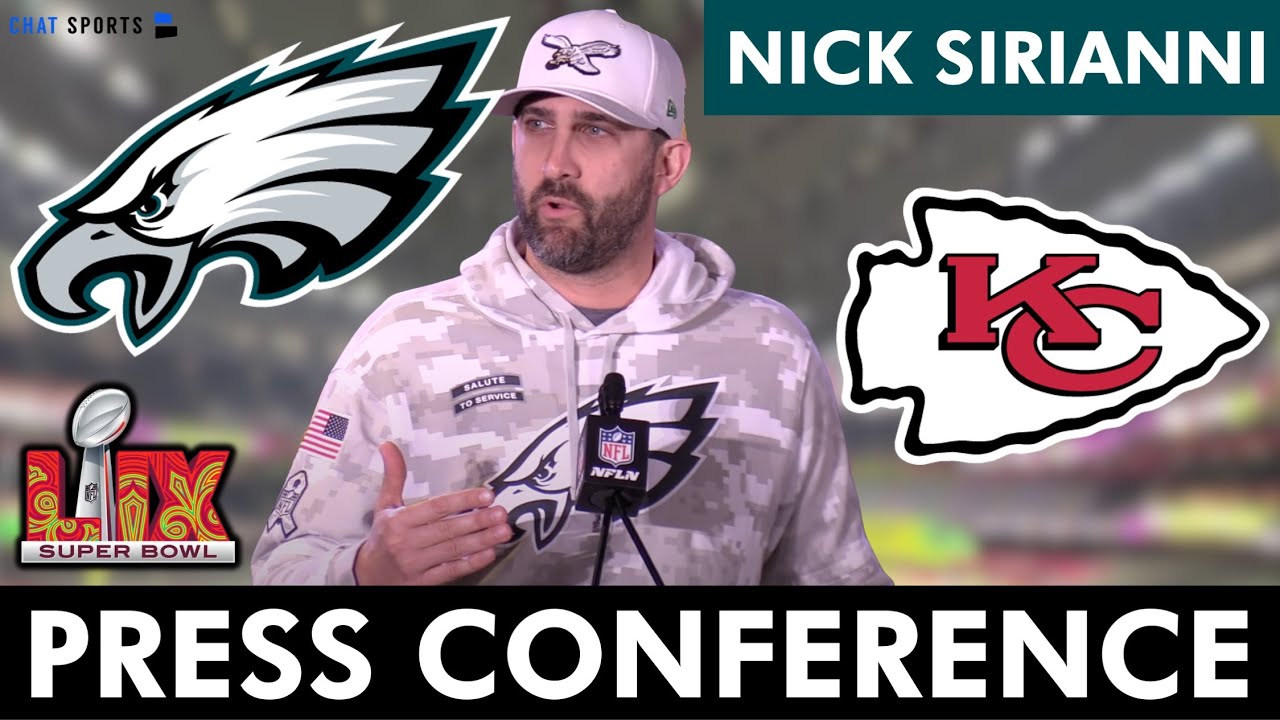 FINAL Nick Sirianni Press Conference Before Super Bowl 59 vs. Kansas City Chiefs | Eagles News