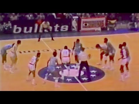 1975 Braves vs Bullets Rare Full Game 5