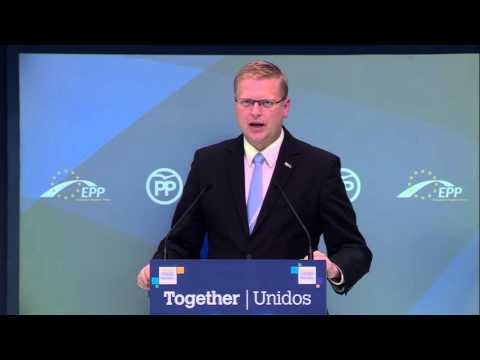 EPP Madrid Congress- Pavel Bělobrádek (Czech Republic)