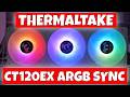 BEST RGB PC Fans Thermaltake NEW CT120 EX ARGB Sync Magforce 2 0