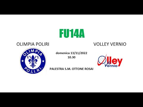 FU14A - OLIMPIA POLIRI vs. VOLLEY VERNIO
