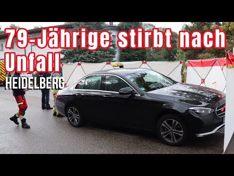 Tragic accident in Heidelberg: Pedestrian hit and killed by taxi