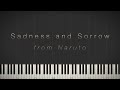 Sadness and Sorrow - Naruto \\ Synthesia Piano Tutorial