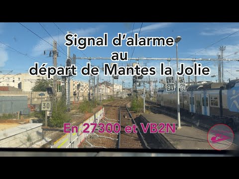 Faux départ...Signal d'alarme au départ de Mantes