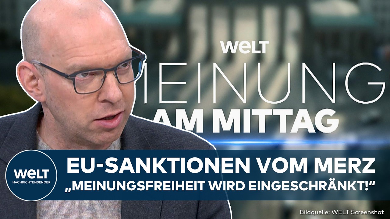MEINE MEINUNG: EU-Sanktionen werden erstmals gegen Meinungsäußerungen eingesetzt
