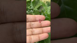 Mặt Đá Spinel Tự Nhiên Đỏ Tươi Mặt Nhẫn, Mặt Dây Nữ Size 1,15ct