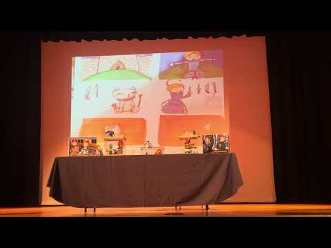 Alba's Conference #2 on how she creates stop-motion.