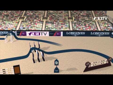 Longines FEI World Cup™ Jumping 2014/15 - Leipzig - Course Walk
