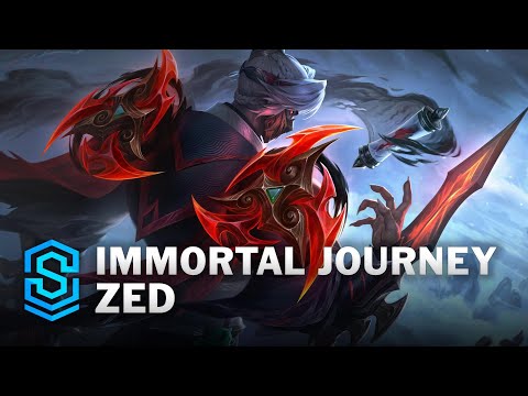 Immortal Journey Zed Skin Spotlight - League of Legends