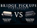 Seymour Duncan CUSTOM SH-5 vs DISTORTION SH-6 - Bridge Guitar Pickup Comparison Tone Demo