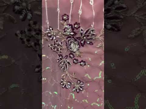 Hoor Tex H-26 Faux Georgette Wholesale Pakistani Suit Catalog – product video thumbnail