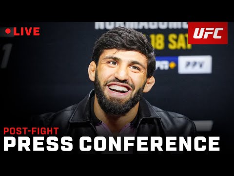🔴 UFC Qatar: Post-Fight Press Conference