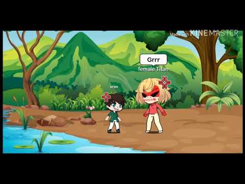 Early upload\Crash female Titan Vs eren\I can upload whenever I want😎😎😎