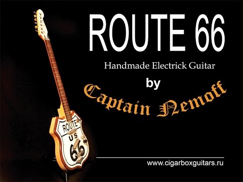 "Route 66" electrick guitar by Capt. Nemoff
