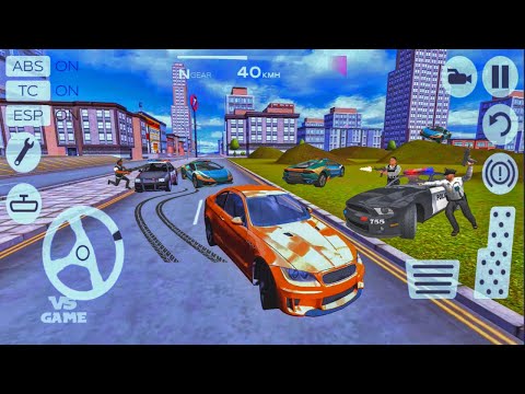 Epic Police Chase🚔👮| Extreme Car Driving Racing 3D Android Gameplay