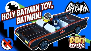 Batman '66 Limited Edition Batmobile, Batman, & Robin from Pin Mates! - Quick Look