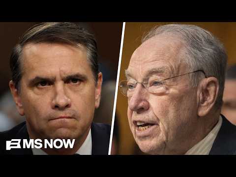 GOP Sen. Grassley questions Blanche on handling of Epstein files