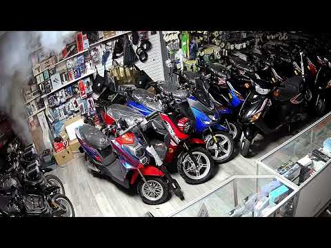 Lithium-ion battery fire quickly engulfs e-bike shop