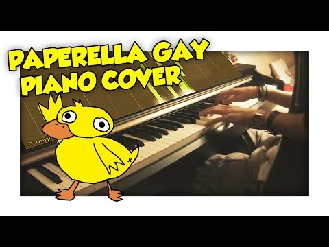 PAPERELLA GAY - SpJockey (Piano Cover) - By Crypto