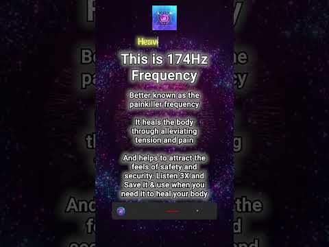 174Hz - Painkiller Frequency Music - Heal Your Body From Tension & Pain #shorts