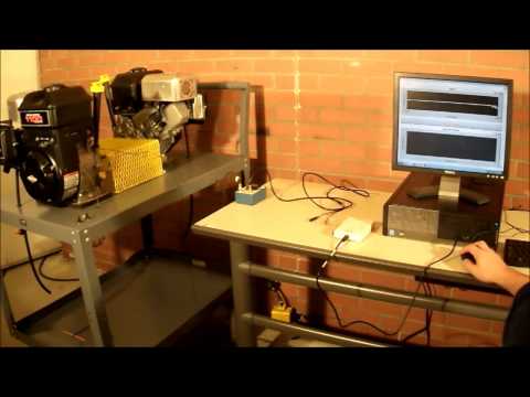 USF Mechanical Lab 1 - Engine Vibration and Temperature Measurement