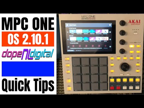 AKAI MPC One Clearing Ghost Icon Shortcuts. Quick Tips #2