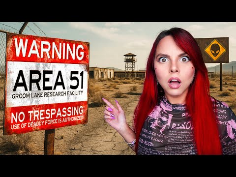 I WENT TO AREA 51, THE MOST WATCHED PLACE IN THE WORLD AND THEY KICKED ME OUT!!⚠️​😰​