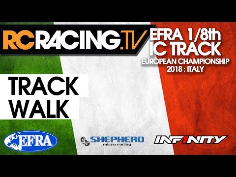 EFRA 1/8th Track Euros - Track Walk