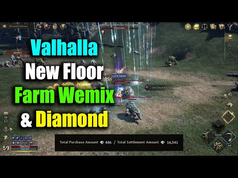 Legend of Ymir Valhalla New Floor Farm Wemix & Diamond