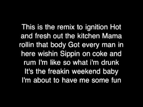 R. Kelly- ignition remix lyrics