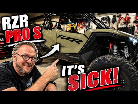 2025 RZR Pro S Garage Walkaround