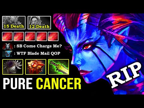 INSTANT DELETE QOP 100% Anti-Counter First Item Blade Mail & Crazy Burst Damage Vs 8K Ursa DotA 2