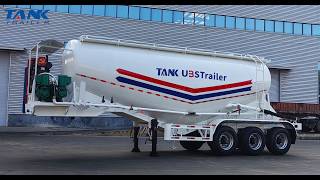 New Tank Brand New Tri Axles V Shape Cement Tanker Powder Tank Trailer cement tank trailer | Image 4 - Autoline
