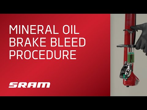 SRAM MTB Mineral Oil Brake Bleed