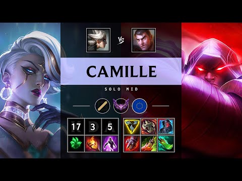 Camille Mid vs Jayce - EUW Master Patch 25.19