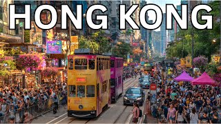 🇭🇰💰 HONG KONG - Walking in the MOST EXPENSIVE City in the World — Central Hong K