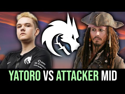 Attacker shows Yatoro why he is BEST in Dota