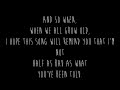 Matty Healy - 102 (lyrics) 