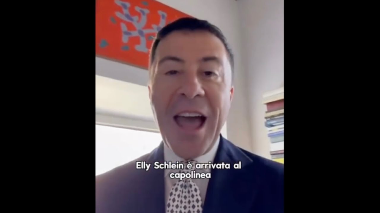 ITALO BOCCHINO: "SCHEIN È AL CAPOLINEA, GLI ELETTORI DEL “CAMPO LARGO” LE PREFERISCONO CONTE"